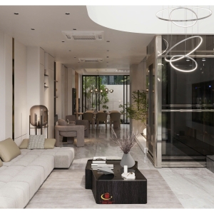 Minh Anh thiết kế nội thất Phố Biển 12-3x Vinhomes Ocean Park Hưng Yên