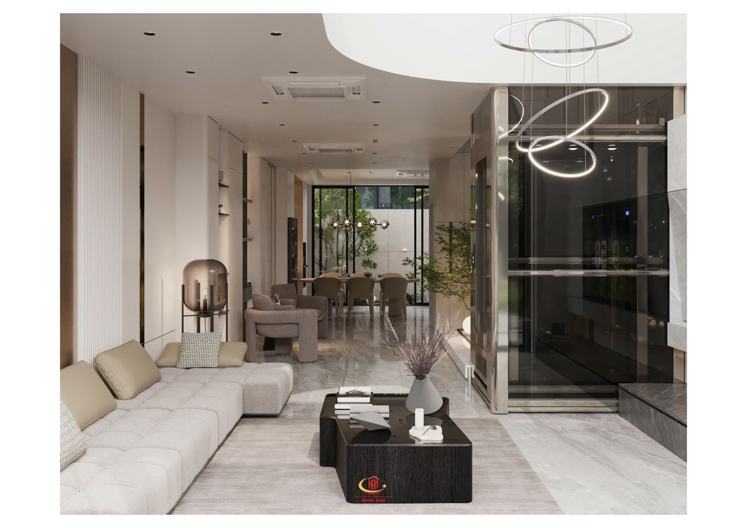 Minh Anh thiết kế nội thất Phố Biển 12-3x Vinhomes Ocean Park Hưng Yên