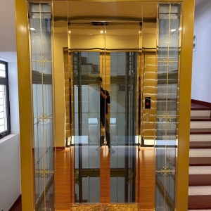 Thi công thang máy