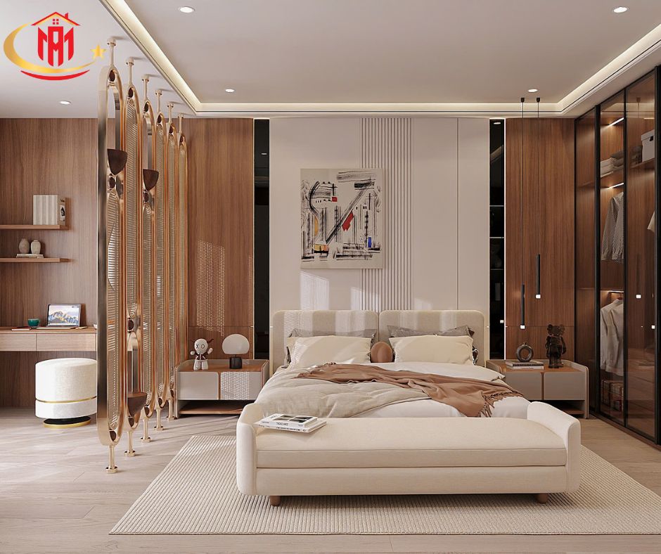 THIẾT KẾ PHÒNG NGỦ CĂN ÁNH DƯƠNG 12-2X