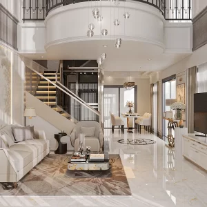 Thiết kế nội thất căn hộ Vịnh Tây VT02