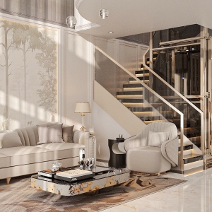 MINH ANH THIẾT KẾ PHÒNG KHÁCH-BẾP CĂN VỊNH TÂY 9-0X